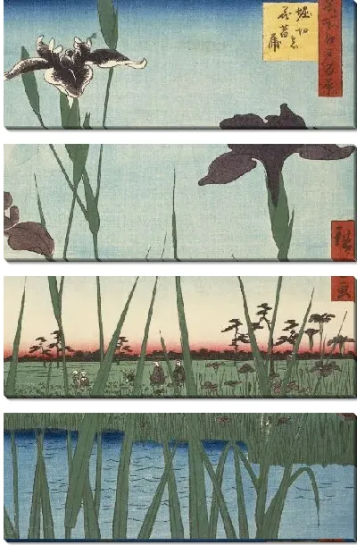 Картина Ирисы (1857)