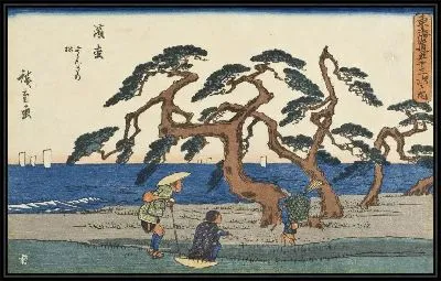 Картина Хамамацу (1841-1842) (Hamamatsu)