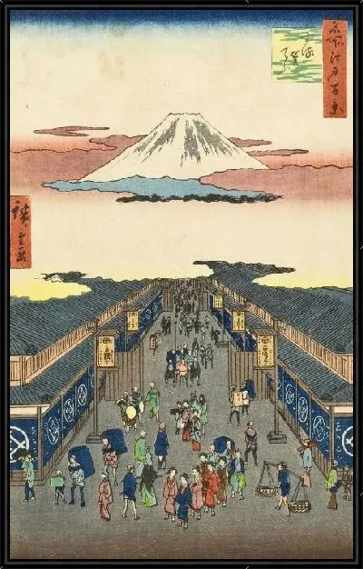 Картина Суруга-тё (1856) (Suruga-chō)