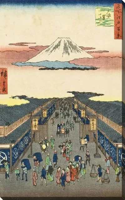 Картина Суруга-тё (1856) (Suruga-chō)