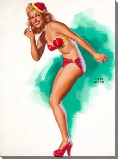 Постер Девушка в купальнике