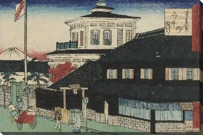 Картина Виды Токио (1878) (Photographic Eight Views of Tokyo)