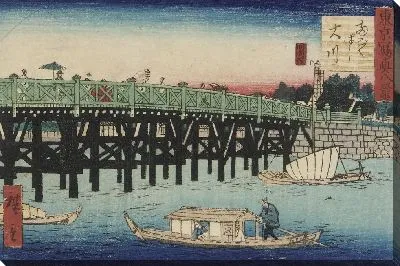 Картина Виды Токио (1878) (Photographic Eight Views of Tokyo)