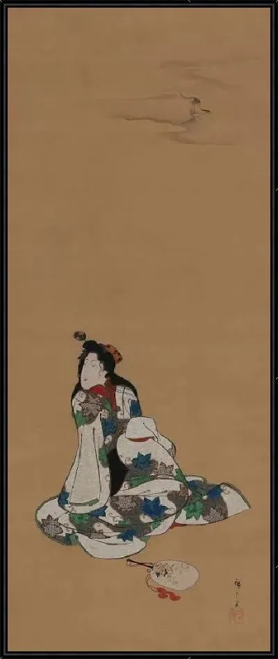 Картина Куртизанка Такао (1840) (The Courtesan Takao)