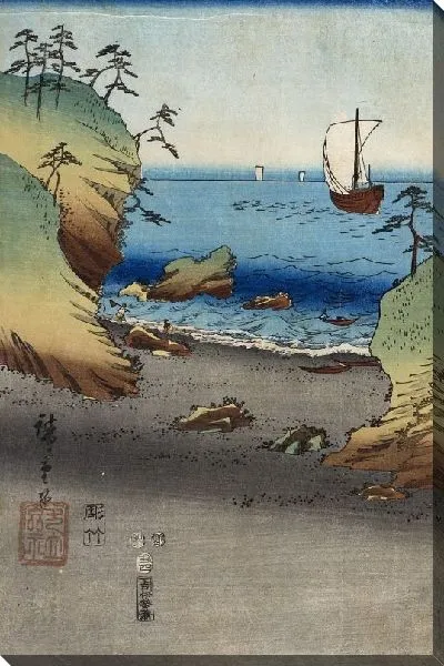 Картина Современный Гэндзи (1853) (The Ascendence of a Modern Day Genji)