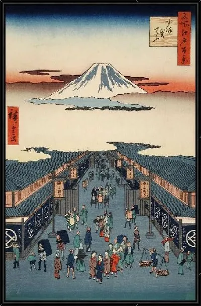 Картина Суруга-тё (1856-1859) (Suruga-chō)