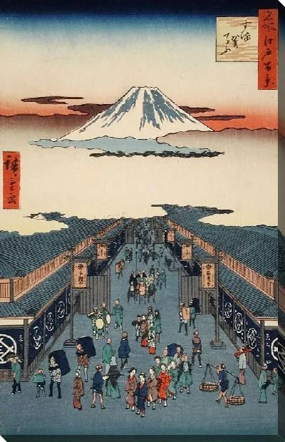 Картина Суруга-тё (1856-1859) (Suruga-chō)