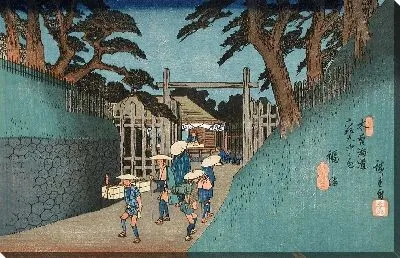 Картина Фукусима (1838) (Fukushima, Station 38)