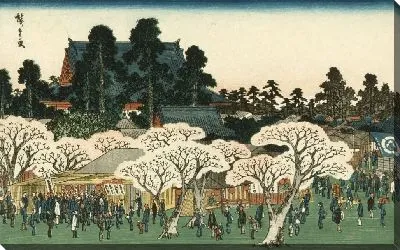 Картина Храм (1844) (Kinryūzan Temple)