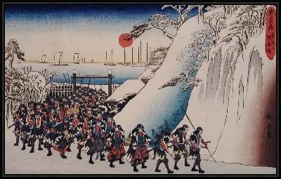 Поход к храму (1835-1839) (Act XI Sixth Episode: Rōnin Enter Sengakuji Temple to Pay Homage to Their Lord, Enya)