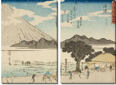 Картина Нумадзу (1830) (Numazu)
