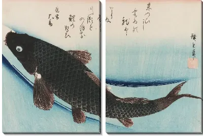 Картина Карп (1850) (Carp)