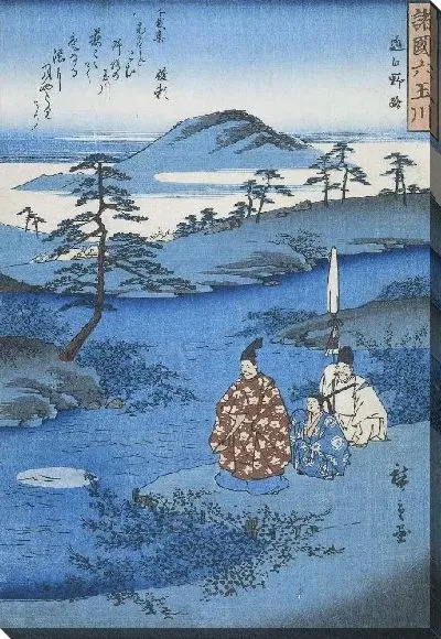 Картина Ноджи (1857) (Noji, in de provincie Omi)