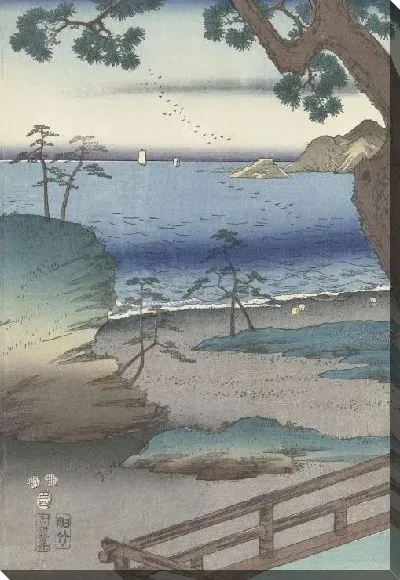 Картина Элегантность (1853) (De elegante prins Genji te Suma)