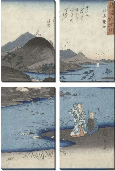 Картина Нода (1857) (Noda, in de provincie Mutsu)