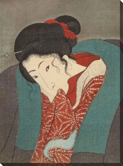Картина Эдо Нисики (1850) ((Edo nishiki) Azuma bunko)