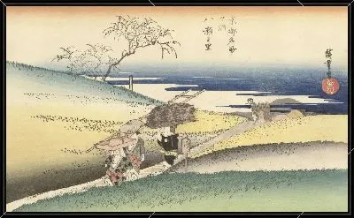 Картина Деревня (1833-1837) (Het dorp Yase)