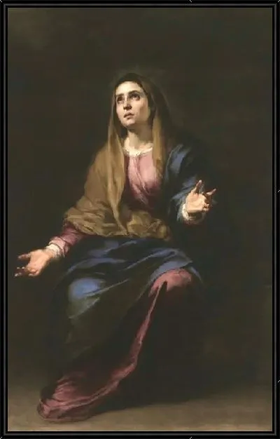 Картина Скорбящая мать (1650-1670) (The Sorrowful Mother)