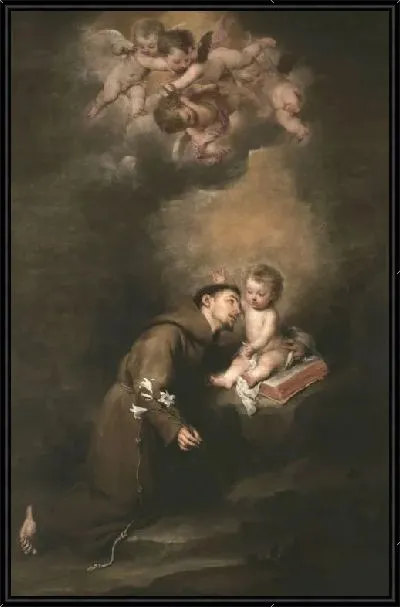 Картина Святой Антоний Падуанский (1668-1669) (Saint Anthony of Padua)