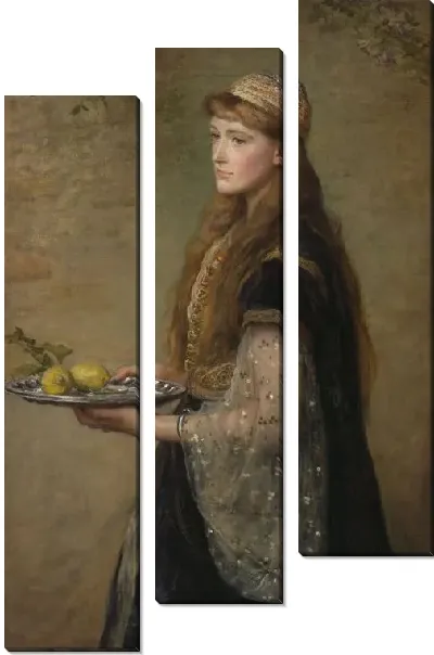 Картина Пленница (1882) (The captive)