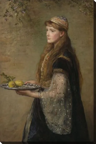 Картина Пленница (1882) (The captive)