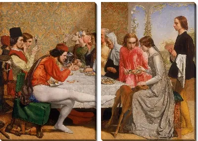 Картина Изабелла (1848-1849) (Isabella)