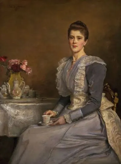 Картина Портрет Марии Эндикотт (1891) (Portrait of Mary Endicott, Mrs Joseph Chamberlain)
