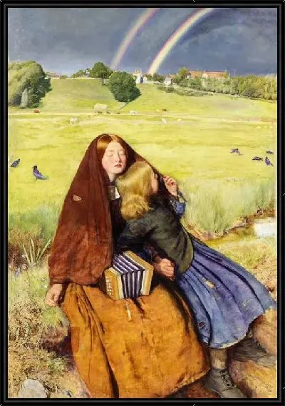 Картина Слепая (1854-1856) (The Blind Girl)