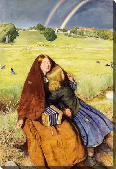 Картина Слепая (1854-1856) (The Blind Girl)