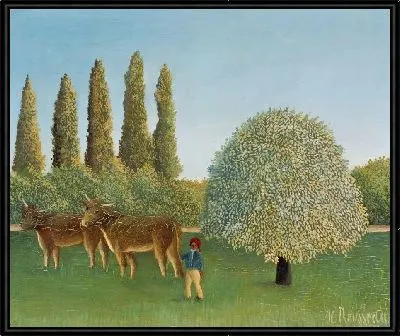 Картина Коровы (1910) (Meadowland)