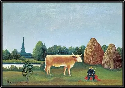 Картина На окраине Парижа (1909)