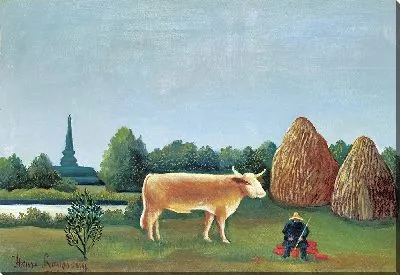 Картина На окраине Парижа (1909)