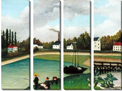 Картина Красивый вид (1900)