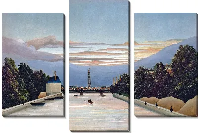 Картина Эйфелева башня (1898)