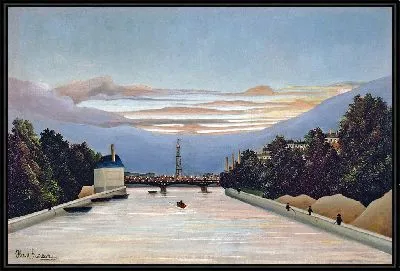 Картина Эйфелева башня (1898)