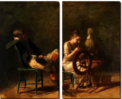 Ухаживание (1878) (The Courtship)