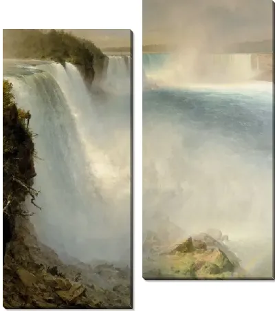 Ниагарский водопад (1867) (Niagara Falls, from the American Side)