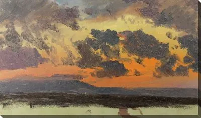 Картина Небо на закате (1865) (Sky at sunset, Jamaica, West Indies)