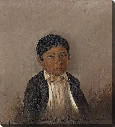 Картина Портрет мальчика (1853) (Colombia, Barranquilla, portrait of boy)