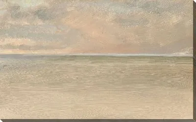 Картина Морской пейзаж (1859) (Seascape with Icecap in the Distance)