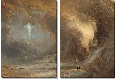Картина Видение Креста (1847) (Vision of the Cross)