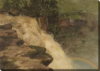 Водопад в Колумбии (1853) (A Waterfall in Colombia)