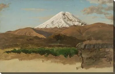 Гора Чимборасо (1857) (Study of Mount Chimborazo, Ecuador)