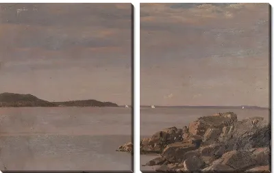 Необитаемый остров (1850) (Mt. Desert Island, Maine Coast)