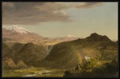 Южноамериканский пейзаж (1854) (South American Landscape)