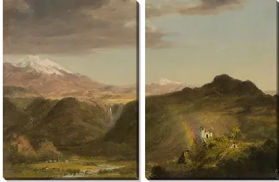 Южноамериканский пейзаж (1854) (South American Landscape)