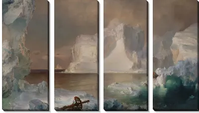 Картина Айсберги (1861) (The Icebergs)