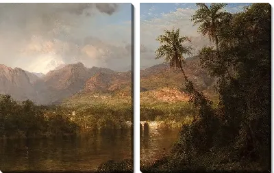 Картина Южноамериканский пейзаж (1873) (South American Landscape)