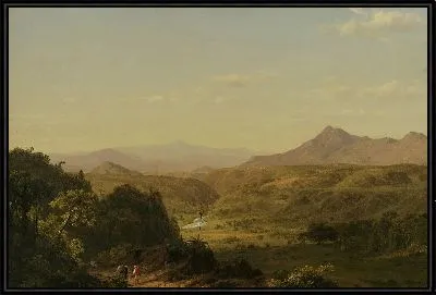 Картина Среди Анд (1854) (Scene Among the Andes)