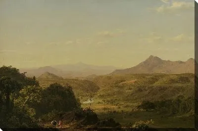 Картина Среди Анд (1854) (Scene Among the Andes)
